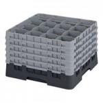 Cambro 16E1151 Camrack 16 Compartment Soft Gray Full Drop Full Size Camrack Extender - 19 5/8