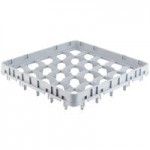 Cambro 16E1151 Camrack 16 Compartment Soft Gray Full Drop Full Size Camrack Extender - 19 5/8
