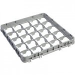 Cambro 16E1151 Camrack 16 Compartment Soft Gray Full Drop Full Size Camrack Extender - 19 5/8
