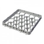 Cambro 16E1151 Camrack 16 Compartment Soft Gray Full Drop Full Size Camrack Extender - 19 5/8