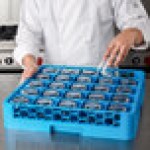 Carlisle RG2514 Opticlean 25 Compartment Glass Rack