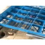 Carlisle RG2514 Opticlean 25 Compartment Glass Rack