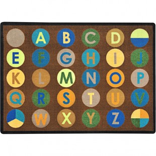 Joy Carpets Kid Essentials Alpha-Dots 10' 9