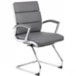Boss B9479-GY Gray CaressoftPlus Executive Guest Chair