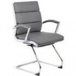 Boss B9479-GY Gray CaressoftPlus Executive Guest Chair