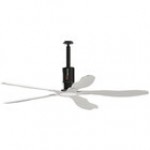 Schwank MonsterFans Style Series MF-ST10-WH 10' White Commercial Ceiling Fan with Key Pad Controls