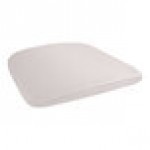 Lancaster Table & Seating Alloy Ruby Red Outdoor Arm Chair with Gray Fabric Magnetic Cushion