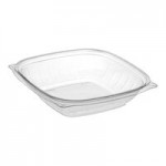 Dart PP2464BDL PresentaBowls Pro Vented Clear Square Lid for 24, 32, 48, and 64 oz. Square Plastic Bowls - 252/Case Dart PP2464BDL PresentaBowls Pro Vented Clear Square Lid for 24, 32, 48, and 64 oz. Square Plastic Bowls - 252/Case