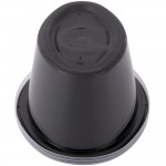 Pactiv Newspring E503-B ELLIPSO 3 oz. Black Oval Souffle / Portion Cup with Clear Lid - 500/Case Pactiv Newspring E503-B ELLIPSO 3 oz. Black Oval Souffle / Portion Cup with Clear Lid - 500/Case