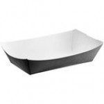 #500 5 lb. USA Flag Paper Food Tray - 500/Case