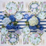 Sophistiplate Hydrangeas Paper Cocktail Napkin - 240/Case Sophistiplate Hydrangeas Paper Cocktail Napkin - 240/Case