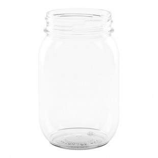Tossware POP 24 oz. Customizable Plastic Mason Jar - 48/Case Tossware POP 24 oz. Customizable Plastic Mason Jar - 48/Case