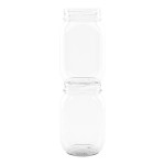 Tossware POP 24 oz. Customizable Plastic Mason Jar - 48/Case Tossware POP 24 oz. Customizable Plastic Mason Jar - 48/Case