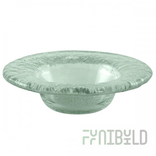 10 Strawberry Street TAH-RDBWL Tahoe 1.5 oz. Glass Round Rimmed Tid Bit Bowl - 12/Case