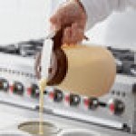 Vollrath 4748-01 Dripcut® 48 oz. Polyethylene Server with Brown Top Vollrath 4748-01 Dripcut® 48 oz. Polyethylene Server with Brown Top