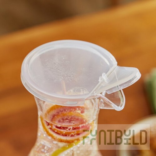 GET LID-BW-1100-CL Replacement Lid for 36 oz. and 56 oz. Polycarbonate Decanter