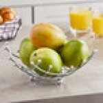 American Metalcraft BAS1 Square Chrome Checker Basket - 8 American Metalcraft BAS1 Square Chrome Checker Basket - 8