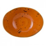 Tuxton GGC-752 TuxTrendz Artisan Geode Coral 2.5 oz. China Ramekin - 24/Case