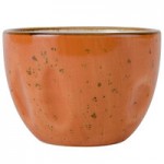Tuxton GGC-752 TuxTrendz Artisan Geode Coral 2.5 oz. China Ramekin - 24/Case