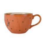 Tuxton GGC-752 TuxTrendz Artisan Geode Coral 2.5 oz. China Ramekin - 24/Case