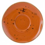 Tuxton GGC-752 TuxTrendz Artisan Geode Coral 2.5 oz. China Ramekin - 24/Case
