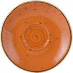 Tuxton GGC-752 TuxTrendz Artisan Geode Coral 2.5 oz. China Ramekin - 24/Case