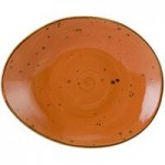 Tuxton GGC-752 TuxTrendz Artisan Geode Coral 2.5 oz. China Ramekin - 24/Case