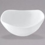 Luzerne Stage by Oneida 1880 Hospitality L5750000954 12 oz. Warm White Porcelain Sauce Dish - 48/Case