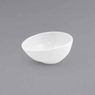 Front of the House Kiln 1.5 oz. Superwhite Porcelain Ramekin - 12/Case