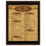 Menu Solutions WDSTR-C Mahogany 8 1/2 Menu Solutions WDSTR-C Mahogany 8 1/2