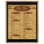 Menu Solutions WDSTR-C Mahogany 8 1/2 Menu Solutions WDSTR-C Mahogany 8 1/2