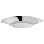 Choice 10 oz. Stainless Steel Round Au Gratin Dish