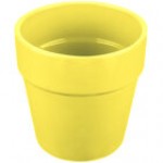 TableCraft CW1445Y 2 Qt. Yellow Cast Aluminum Round Condiment Bowl