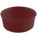 Bon Chef 5054 2.5 Qt. Terra Cotta Sandstone Finish Cast Aluminum Round Casserole Dish Bon Chef 5054 2.5 Qt. Terra Cotta Sandstone Finish Cast Aluminum Round Casserole Dish