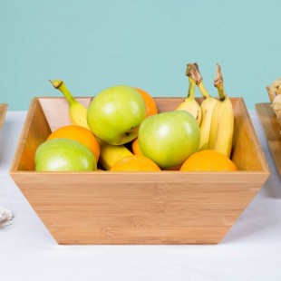 American Metalcraft BAM124 Square Bamboo Bowl - 12 American Metalcraft BAM124 Square Bamboo Bowl - 12