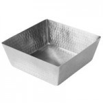 American Metalcraft SSQ73 70 oz. Satin Finish Stainless Steel Square Bowl