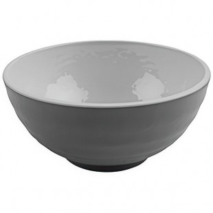 GET Roca Glazed 32 oz. White Melamine Ramen Bowl - 12/Case GET Roca Glazed 32 oz. White Melamine Ramen Bowl - 12/Case