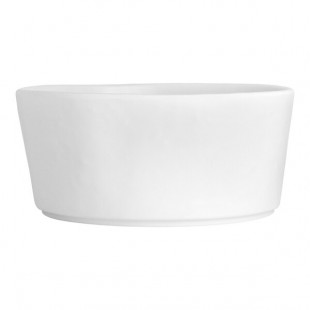 Creations Cali from Steelite International 17.5 oz. White Melamine Round Bowl - 12/Pack Creations Cali from Steelite International 17.5 oz. White Melamine Round Bowl - 12/Pack