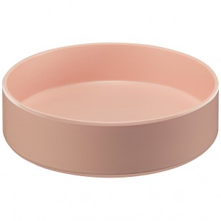 Cal-Mil Hudson 72 oz. Blush Raised Rim Melamine Bowl - 6/Case Cal-Mil Hudson 72 oz. Blush Raised Rim Melamine Bowl - 6/Case