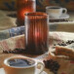 Hollowick 45017BR Mocha Glass Cylinder Lamp Hollowick 45017BR Mocha Glass Cylinder Lamp