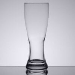 Anchor Hocking 80436RT 23 oz. Rim Tempered Pilsner Glass - 24/Case
