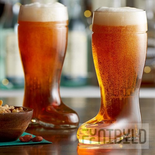 Stolzle Bierstiefel from Global Tableware Collective 17.5 oz. Beer Boot Glass - 6/Case