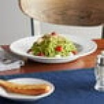 Acopa 16 oz. Bright White Wide Rim Rolled Edge Rim Stoneware Soup and Pasta Bowl - 12/Case