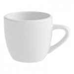 Acopa 16 oz. Bright White Wide Rim Rolled Edge Rim Stoneware Soup and Pasta Bowl - 12/Case