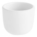 Acopa 16 oz. Bright White Wide Rim Rolled Edge Rim Stoneware Soup and Pasta Bowl - 12/Case