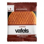 Vafels Individually Wrapped Vegan Gluten-Free Caramel Stroopwafel 1.2 oz. - 120/Case Vafels Individually Wrapped Vegan Gluten-Free Caramel Stroopwafel 1.2 oz. - 120/Case