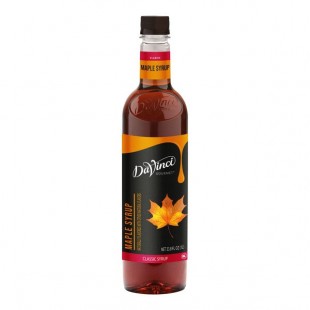 DaVinci Gourmet Classic Maple Flavoring Syrup 750 mL - 4/Case DaVinci Gourmet Classic Maple Flavoring Syrup 750 mL - 4/Case