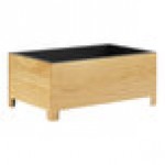 Cal-Mil Sydney Full Size Oak Chafer with Lid 23143-21