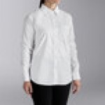 Henry Segal Women's Customizable White Long Sleeve Dress Shirt - 28 Henry Segal Women's Customizable White Long Sleeve Dress Shirt - 28