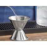 Acopa 0.75 oz. & 1.25 oz. Stainless Steel Classic Jigger